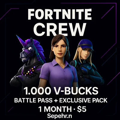Fortnite Crew – Ежемесячная подписка