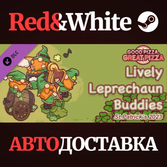 Good Pizza, Great Pizza - Lively Leprechaun Buddies - S