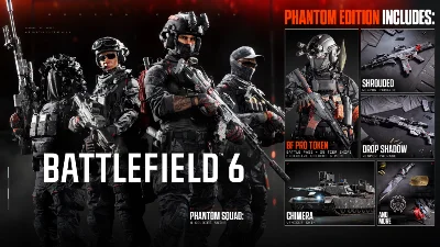 Battlefield 6 Phantom + TOP GAMES 3-3-12❤️‍🔥XBOX