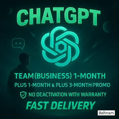 ChatGPT 5 Team 1 месяц / Плюс 1 месяца 7$ / МГНОВЕННО