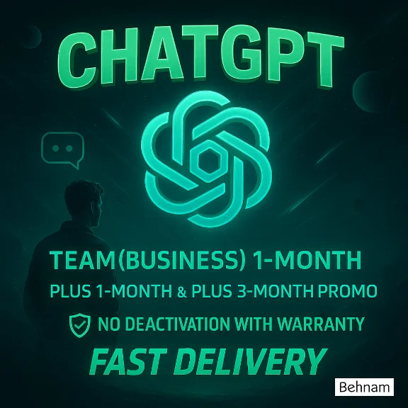 ChatGPT 5 Team 1 месяц / Плюс 1 месяца 7$ / МГНОВЕННО