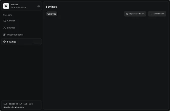 Рабочий чит Arcane для игры Battlefield 6