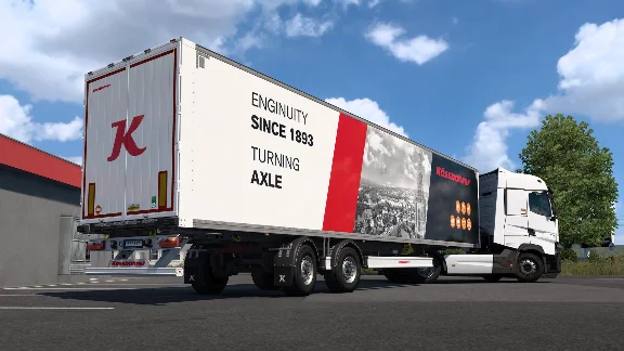 Euro Truck Simulator 2 - Kässbohrer Trailer Pack DLC