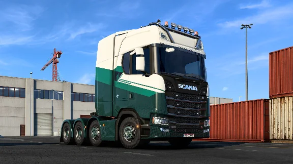 Euro Truck Simulator 2 - Modern Lines Paint Jobs Pack D
