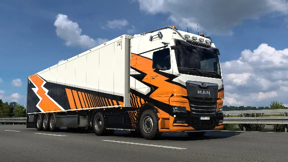 Euro Truck Simulator 2 - Modern Lines Paint Jobs Pack D