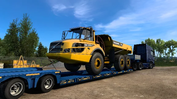 Euro Truck Simulator 2 - Volvo Construction Equipment D