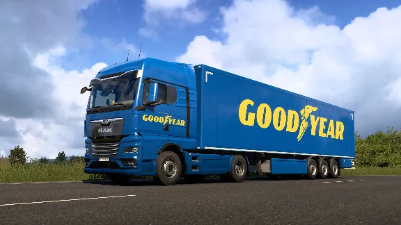 Euro Truck Simulator 2 - Goodyear Tyres Pack DLC