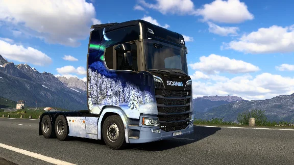 Euro Truck Simulator 2 - Ice Cold Paint Jobs Pack DLC