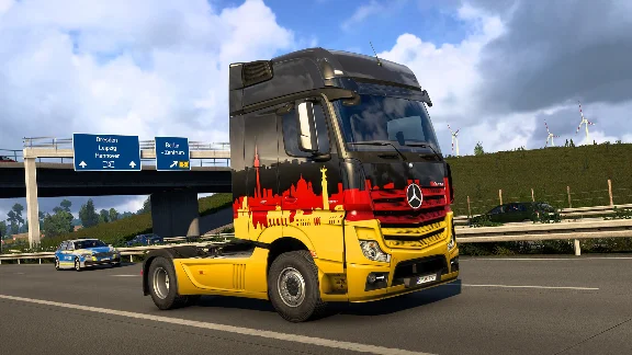 Euro Truck Simulator 2 - German Paint Jobs Pack DLC