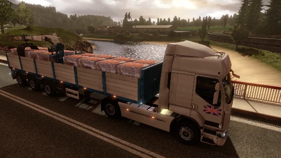 Euro Truck Simulator 2 - UK Paint Jobs Pack DLC