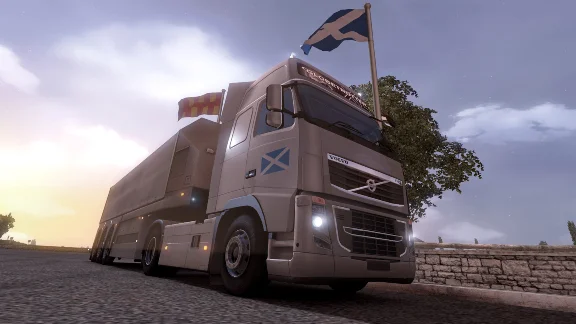 Euro Truck Simulator 2 - Scottish Paint Jobs Pack DLC