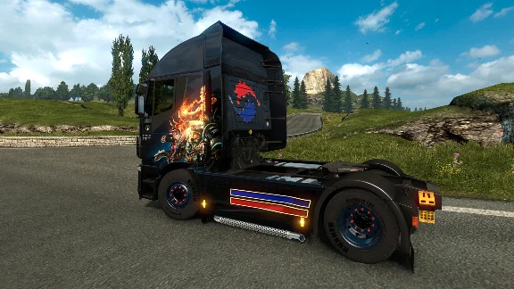 Euro Truck Simulator 2 - South Korean Paint Jobs Pack D