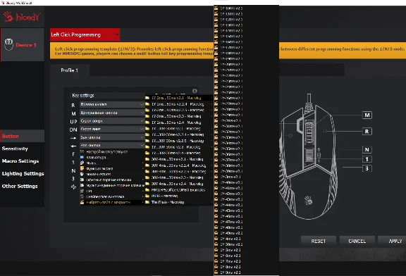 No recoil - Macros xml for mice bloody - workshop 8
