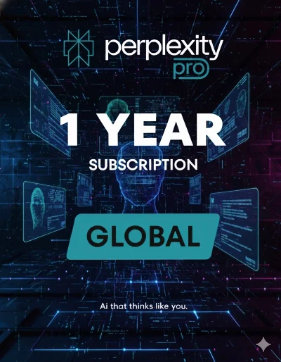 Perplexity Pro-1 Year Own | Links, Global | Free Comet