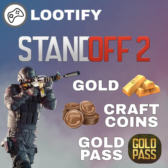 Standoff 2 (Top-up Gold) by ID | 100 - 3000 Gold