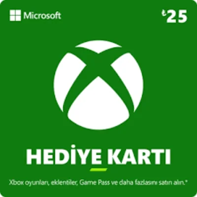 🎮 XBOX 25 TL TRY TURKEY [XBOX KEY]