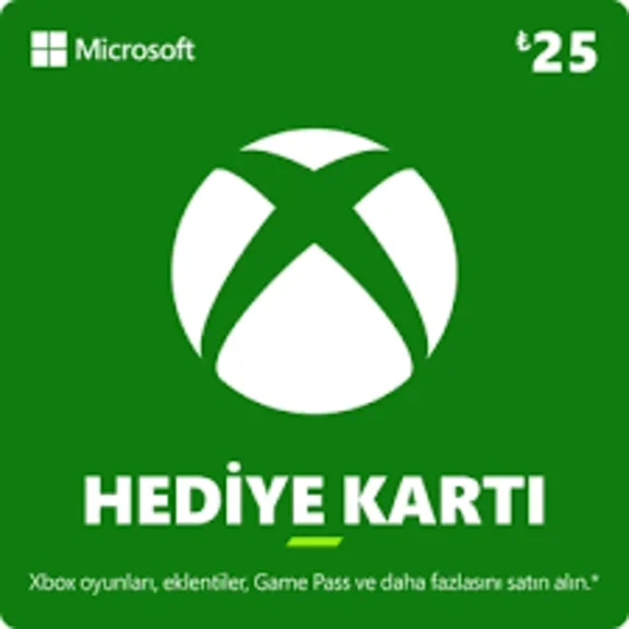 🎮 XBOX 25 TL TRY TURKEY [XBOX KEY]