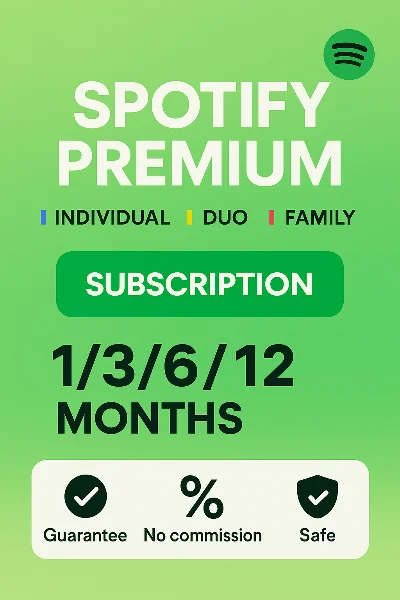 🔥Премиум-подписка на Spotify на 1/3/6/12 месяцев