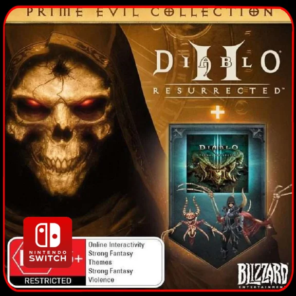 Diablo Prime Evil Collection 🎮 Nintendo Switch