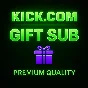 Подарочная подписка Kick Sub/Быстрая доставка⚡