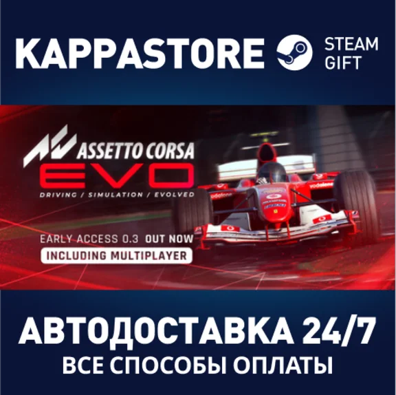 Assetto Corsa EVO⚡АВТОДОСТАВКА Steam RU/BY/KZ/UA