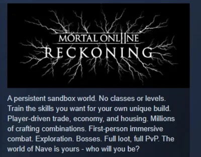 Mortal Online 2 АВТОДОСТАВКА STEAM РОССИЯ