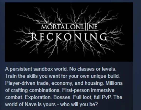 Mortal Online 2 АВТОДОСТАВКА STEAM РОССИЯ