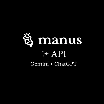 🟠Manus API ключ | доступ к Gemini API и ChatGPT API