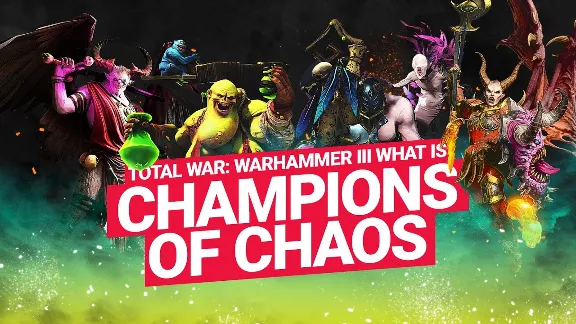 ⚔️ Total War WARHAMMER III Champions of Chaos STEAM DLC