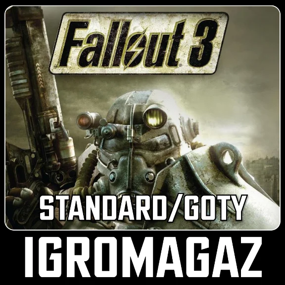 Fallout 3 Standard/GOTY (Steam) 🔵 РФ-СНГ