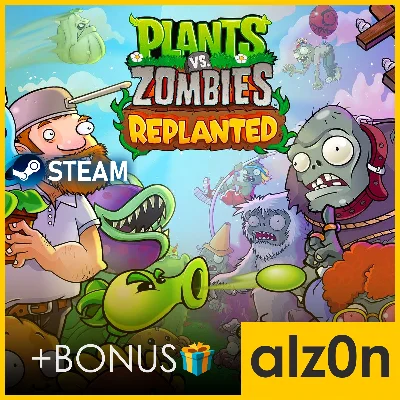 🟥Plants vs. Zombies: Replanted・STEAM・ГАРАНТИЯ