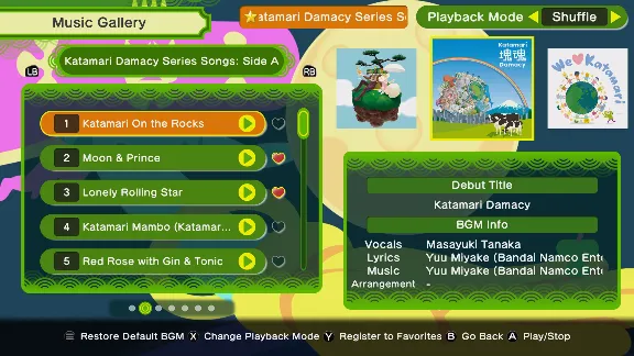 Once Upon A KATAMARI - Katamari Damacy Series Songs DLC
