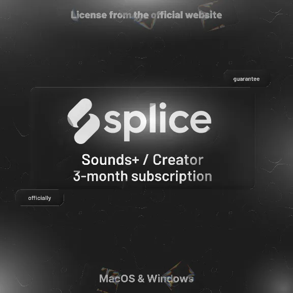 Splice Creator / Sounds+ – 3-Month Subscription