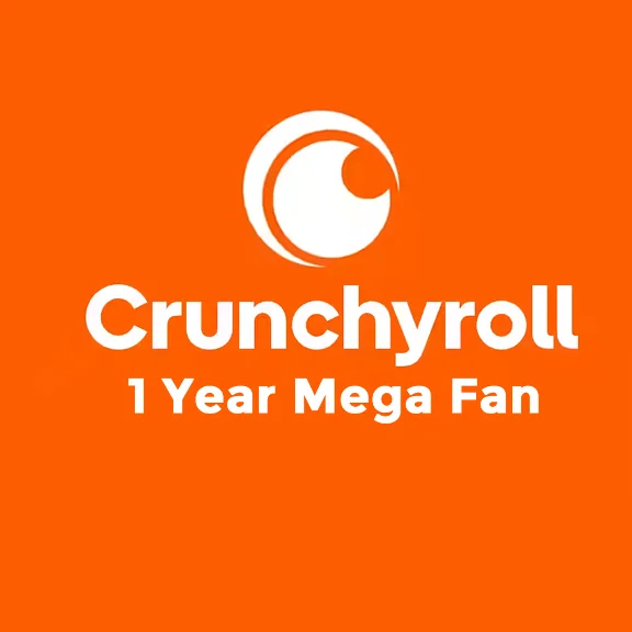 Crunchyroll 1 Year Mega Fan | Activation on Your Mail