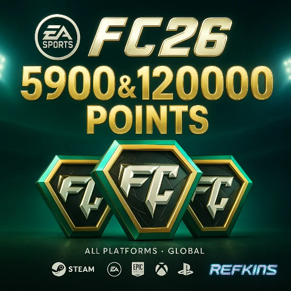 EA FC 26 POINTS ПОИНТЫ 5900-12000 PS/PC/XBOX/ПК GLOBAL
