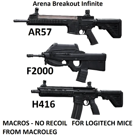 Arena Breakout Infinite. Скрипты для logitech. Пак 4