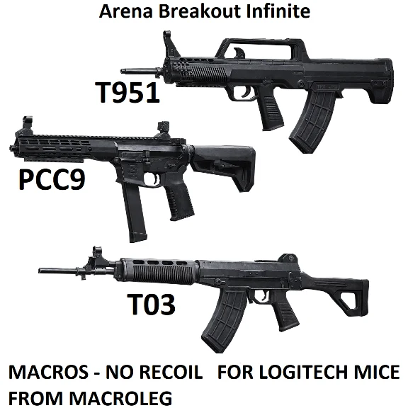 Arena Breakout Infinite. Scripts for Logitech. Pack 7