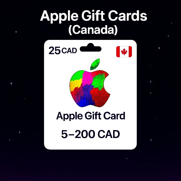 Apple Gift Cards (Канада) 5–200 CAD | Коды пополнения