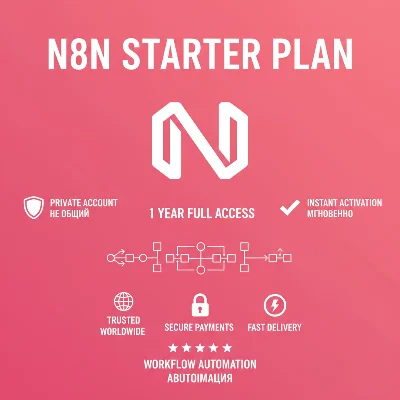 n8n starter 1 Year | Private Account Activation 🔥😲
