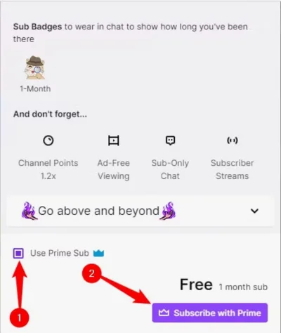 ⭐️⭐️⭐️ TWITCH Prime Subs VHQ 1-2.5$ Returns ⭐️⭐️⭐️