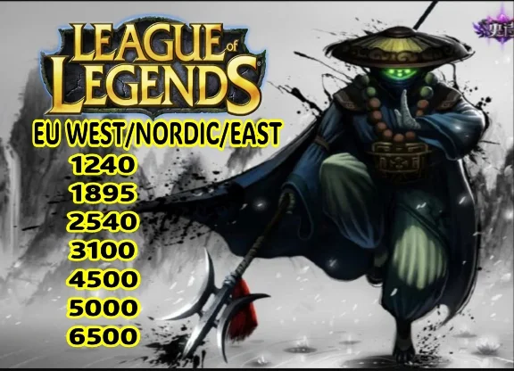 🎮League of Legend -575-6500 RP [EUW/EUN/EUE]🛍