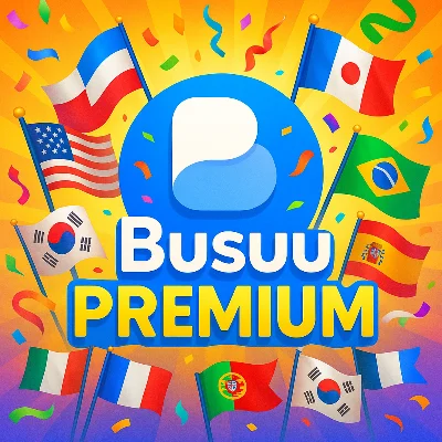 🎓ПОДПИСКА BUSUU PREMIUM ГОД  НА ВАШ АККАУНТ🎓