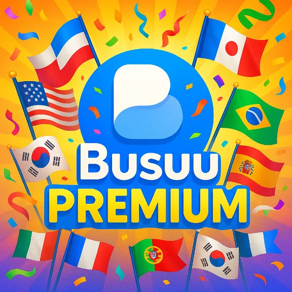 🎓ПОДПИСКА BUSUU PREMIUM ГОД  НА ВАШ АККАУНТ🎓