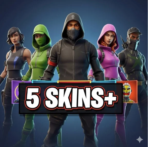 Fortnite 5–10 Скины аккаунта — ПК, PS4, XBOX SWITCH