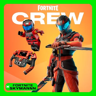 ⚡ FORTNITE Crew (Battle Pass + 1000 V-Bucks) - 1 месяц