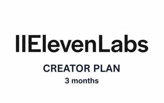 🎙️ElevenLabs Creator подписка на 3 месяца