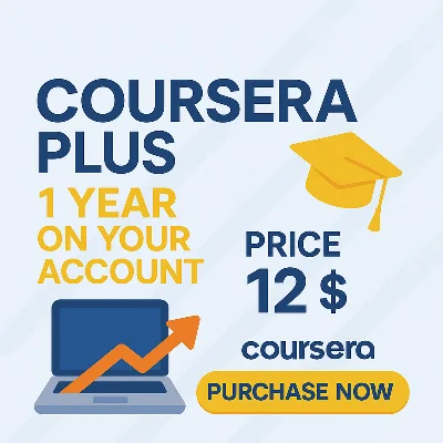 🚀COURSERA PLUS 1 YEARS✅your Own Account✅