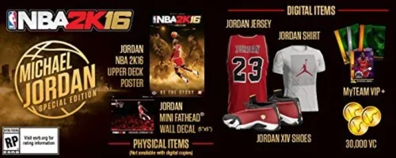 NBA 2K16 Michael Jordan Special Edition (Steam Key)