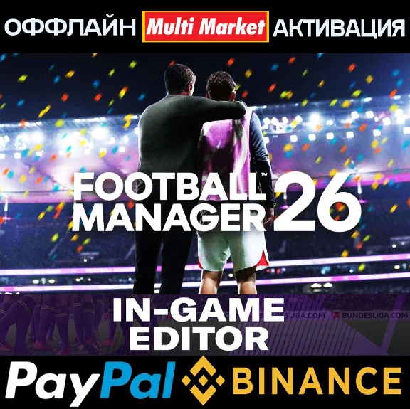 Football Manager 26 STEAM+EDITOR 🅿️ 𝗣𝐀𝐘𝗣𝐀𝐋