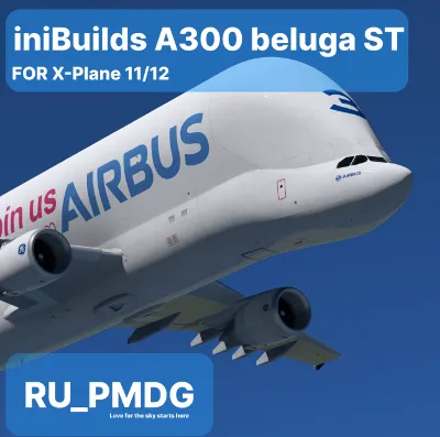 inibuilds A300 beluga ST for X-Plane 11/12